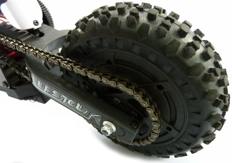 Радіокерована модель мотоцикла 1/4 Himoto Burstout MX400 RTR (світлина #10)