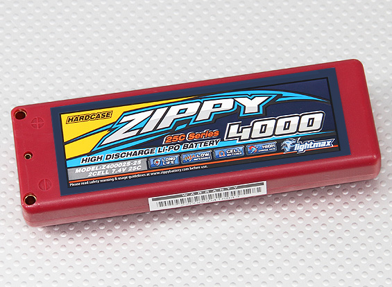 Акумулятор ZIPPY Flightmax 4000mAh 2S 25C (світлина #1)