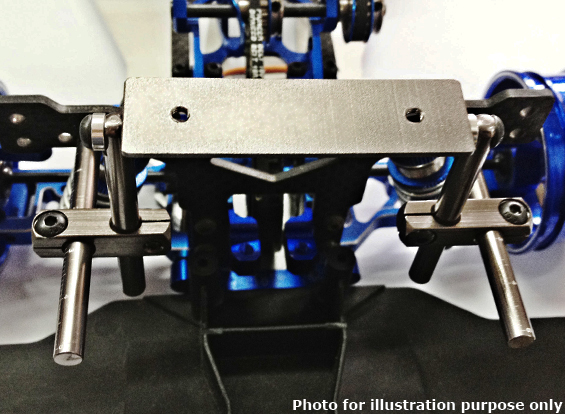 Кріплення корпусу на липучці для автомоделей 1/10 (світлина #4)