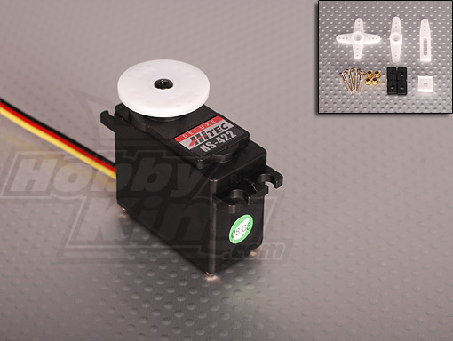 Сервомеханізм аналоговий Hitec HS-422 Deluxe 45g/3.3kg/0.21sec (4.8В) (світлина #1)