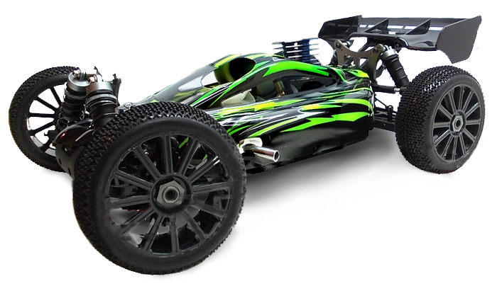 Автомодель баггі 1/8 Himoto Firestorm N8XB (Нітро) RTR (світлина #1)