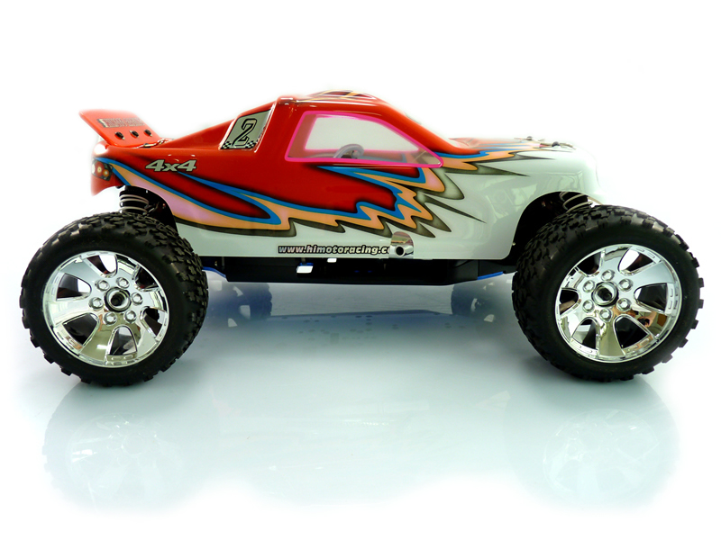 Автомодель траггі 1/10 Himoto Mega HI933T (Нітро) RTR (світлина #3)