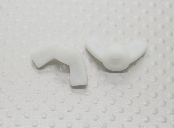 Нейлонова гайка М5 для фіксації крила моделі (світлина #1)