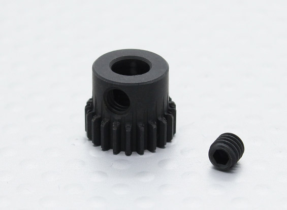 21 зубова стальна шестерня під вал 5 мм  (світлина #1)