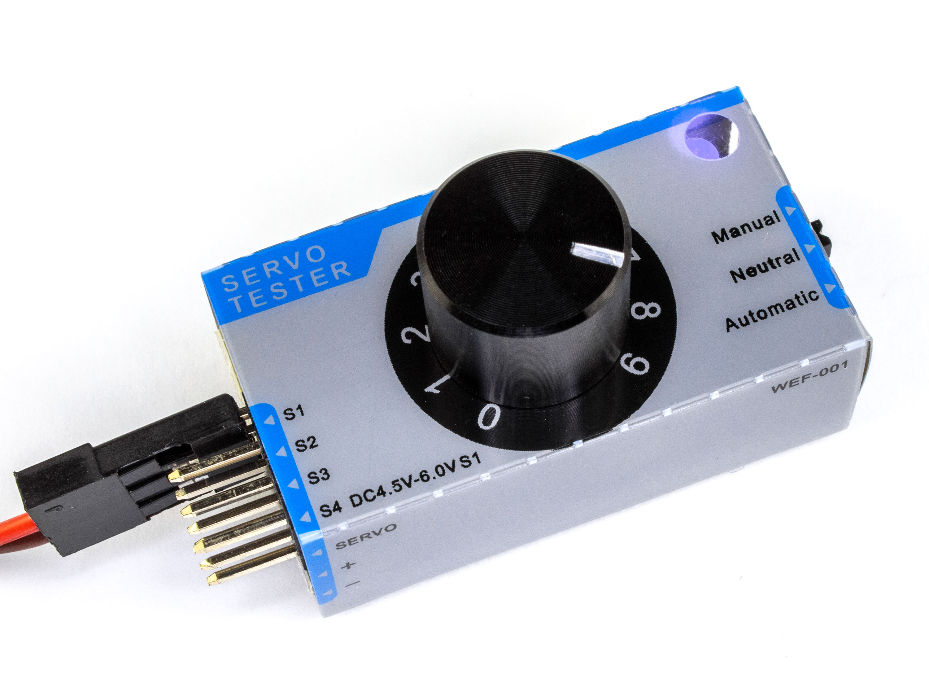 Міні тестер для сервомеханізмів (світлина #1)