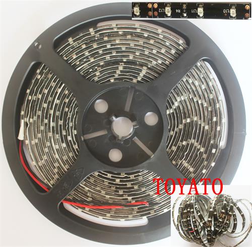 LED cтрічка 3528, холодний білий колір,чорна основа, вологозахищена IP65 (5см) (світлина #2)