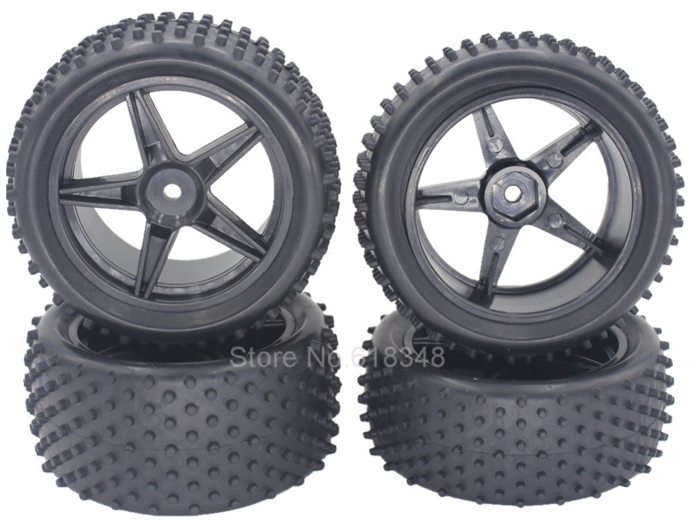 Комплект коліс для баггі 1/10 (4шт) (світлина #1)