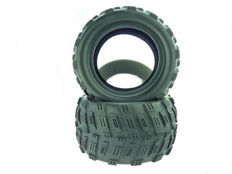 Комплект гуми для монстрів (пара)  1/8  (світлина #1)