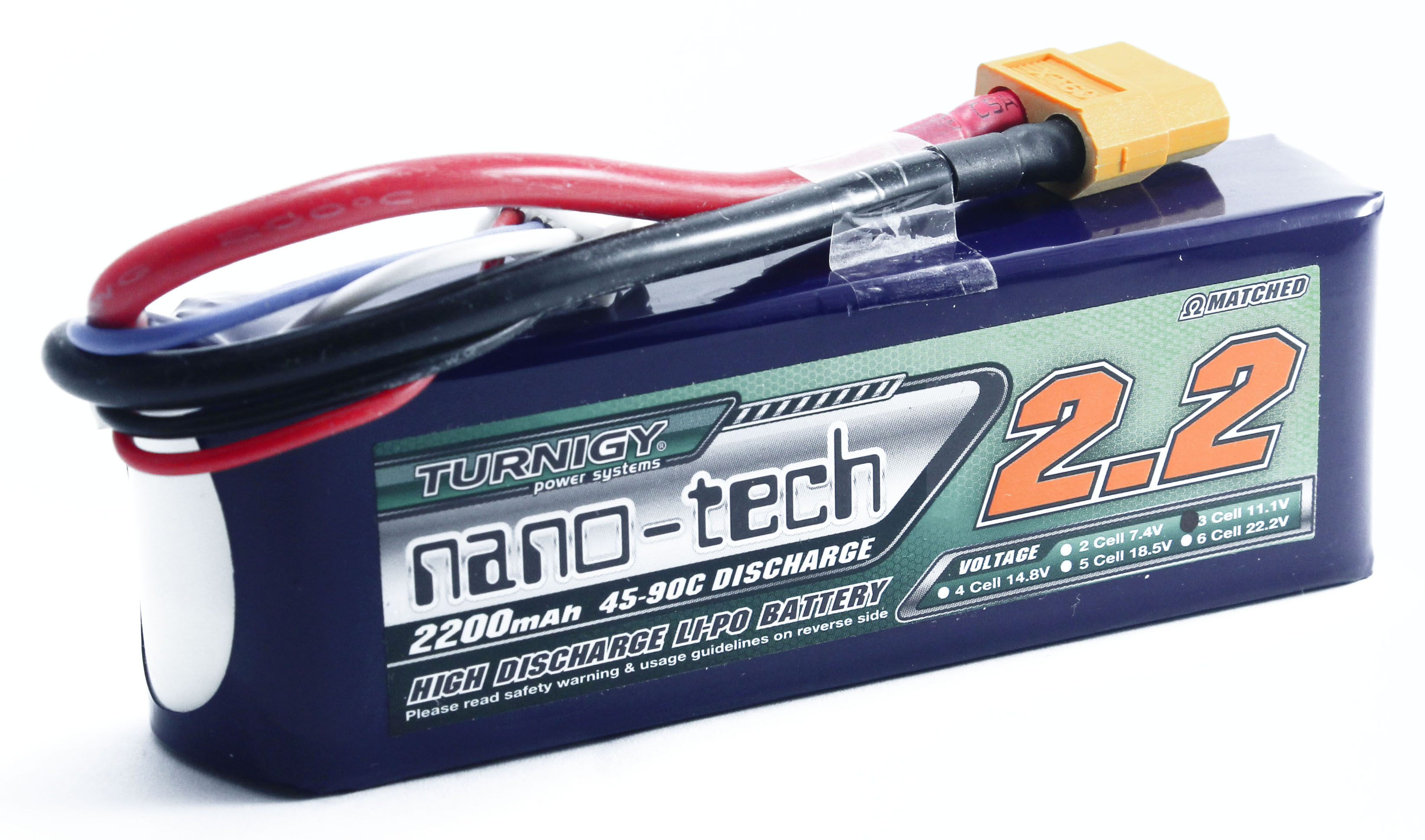 Акумулятор Turnigy nano-tech 2200mAh 3S 45C (світлина #1)