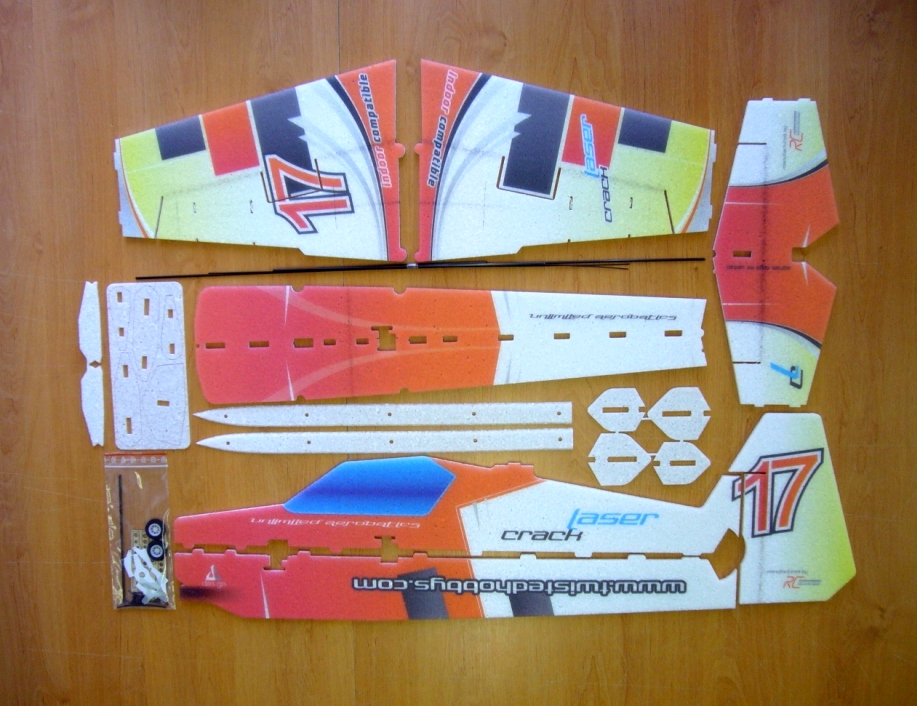 Модель для 3D-пілотажу Crack Laser (№17) (світлина #3)