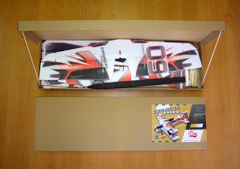 Модель для 3D-пілотажу Crack PITTS (червона) (світлина #2)