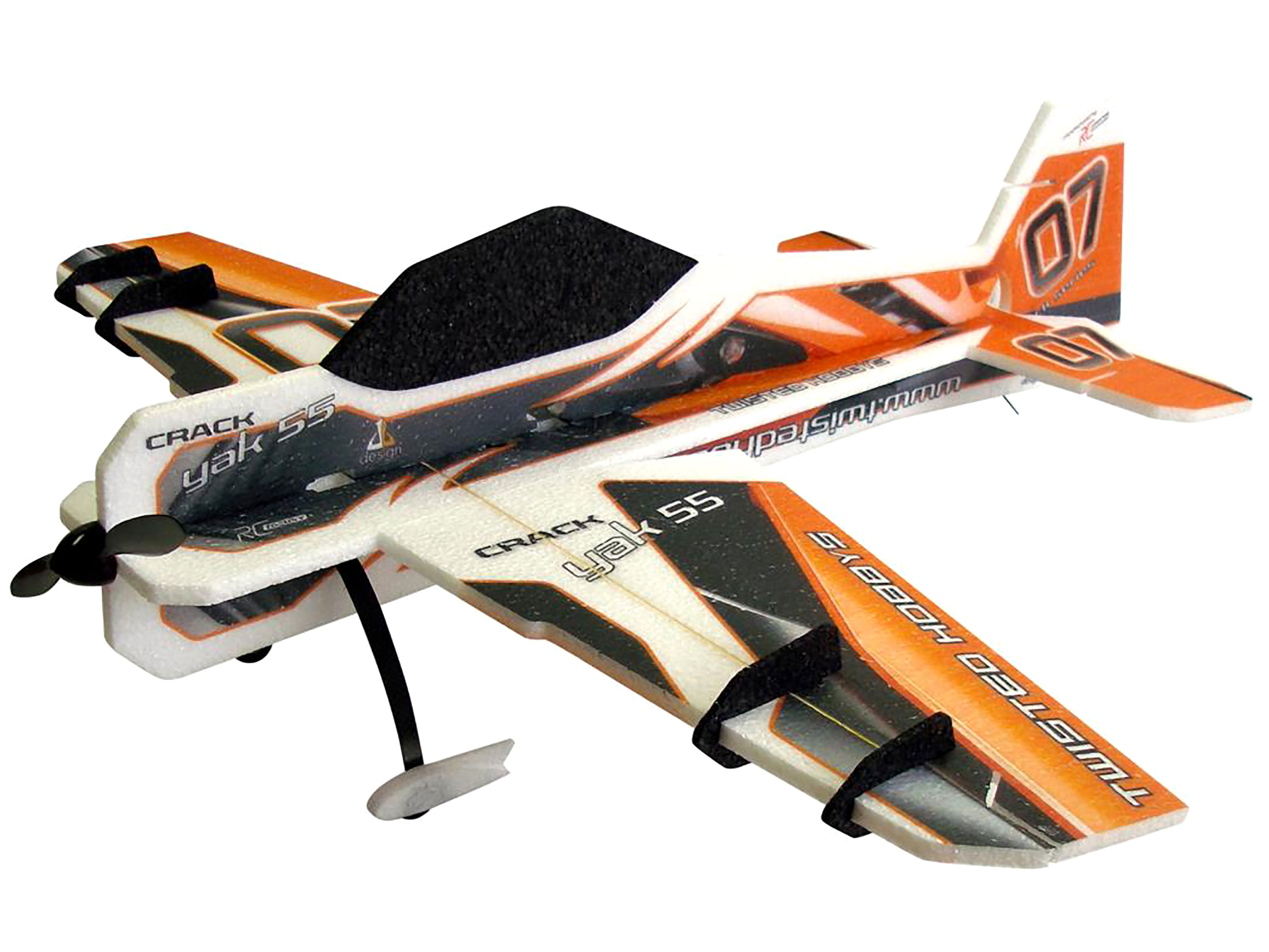 Модель для 3D-пілотажу Crack Yak (золота) (світлина #1)