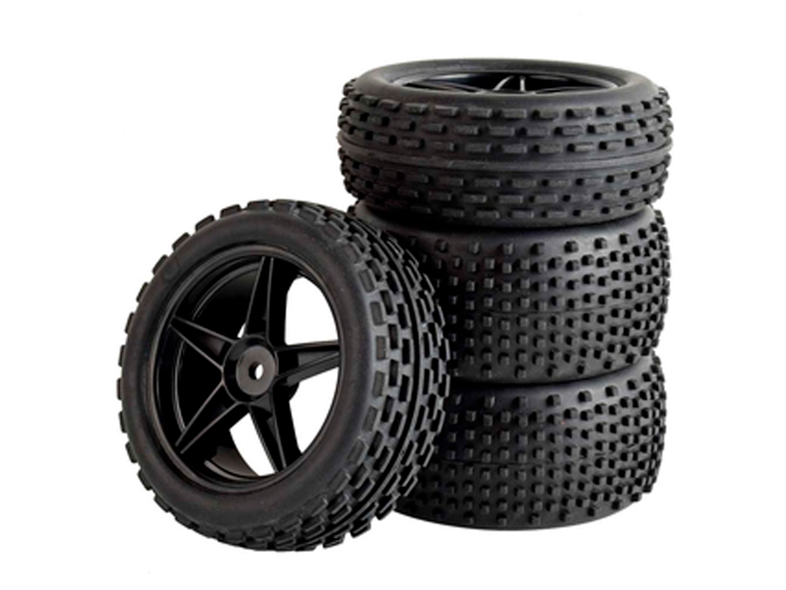 Комплект коліс для баггі 1/10 (4шт) (світлина #1)