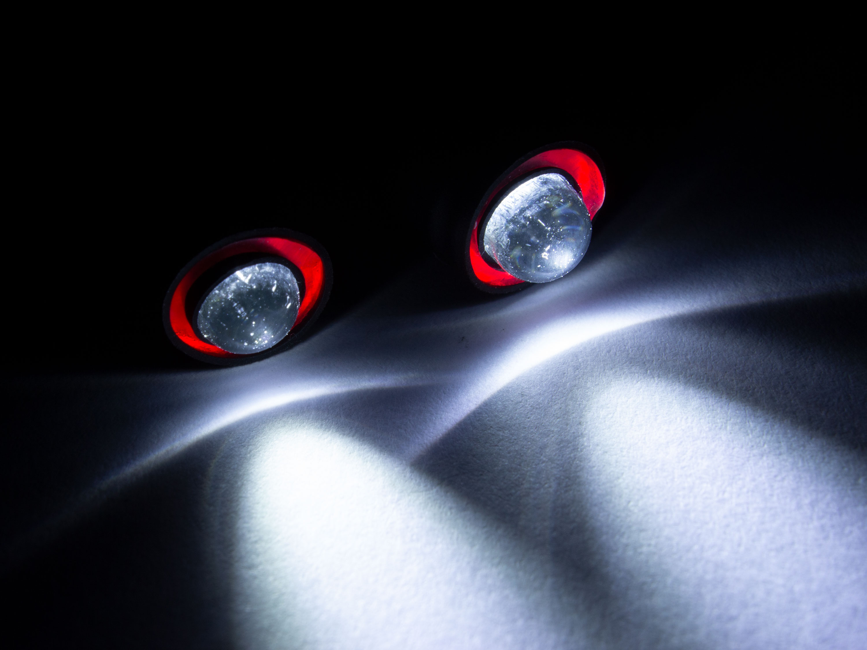 Світло для автомоделей Angel Eyes (червоне кільце) (світлина #6)