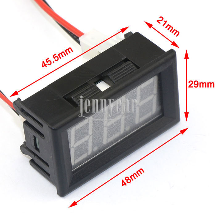 Цифровий міні амперметр DC   0 - 9.99A (світлина #4)