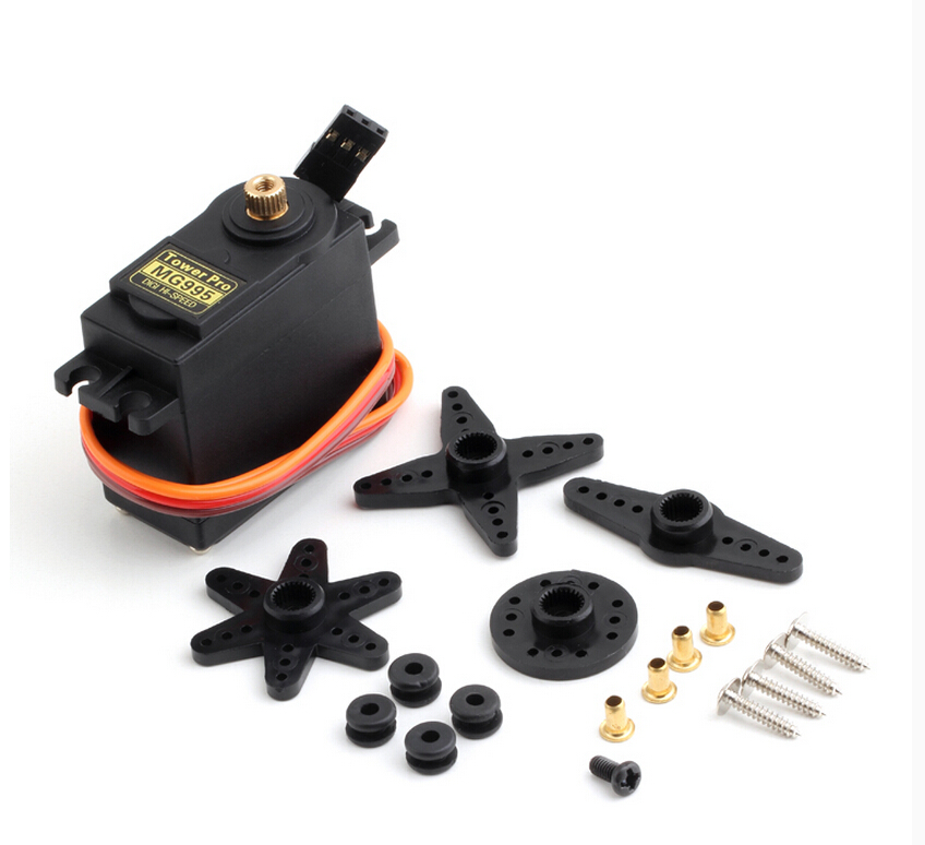 Сервомеханізм аналоговий TowerPro MG995 55g/8.5kg/0.20sec (4.8В) (світлина #2)