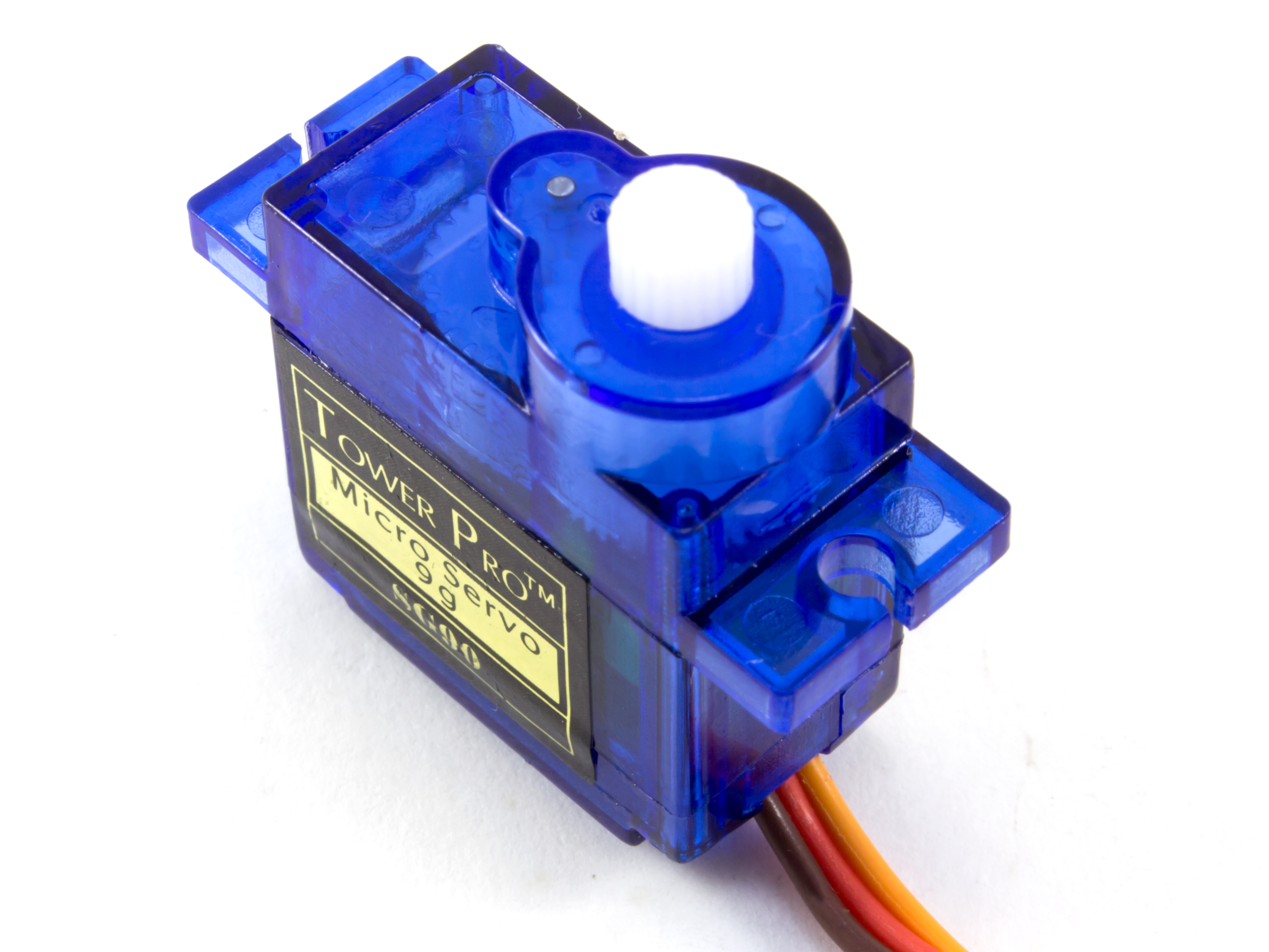 Сервомеханізм аналоговий SG90 9.0g/1.2kg/0.12sec (4.8В) (світлина #2)