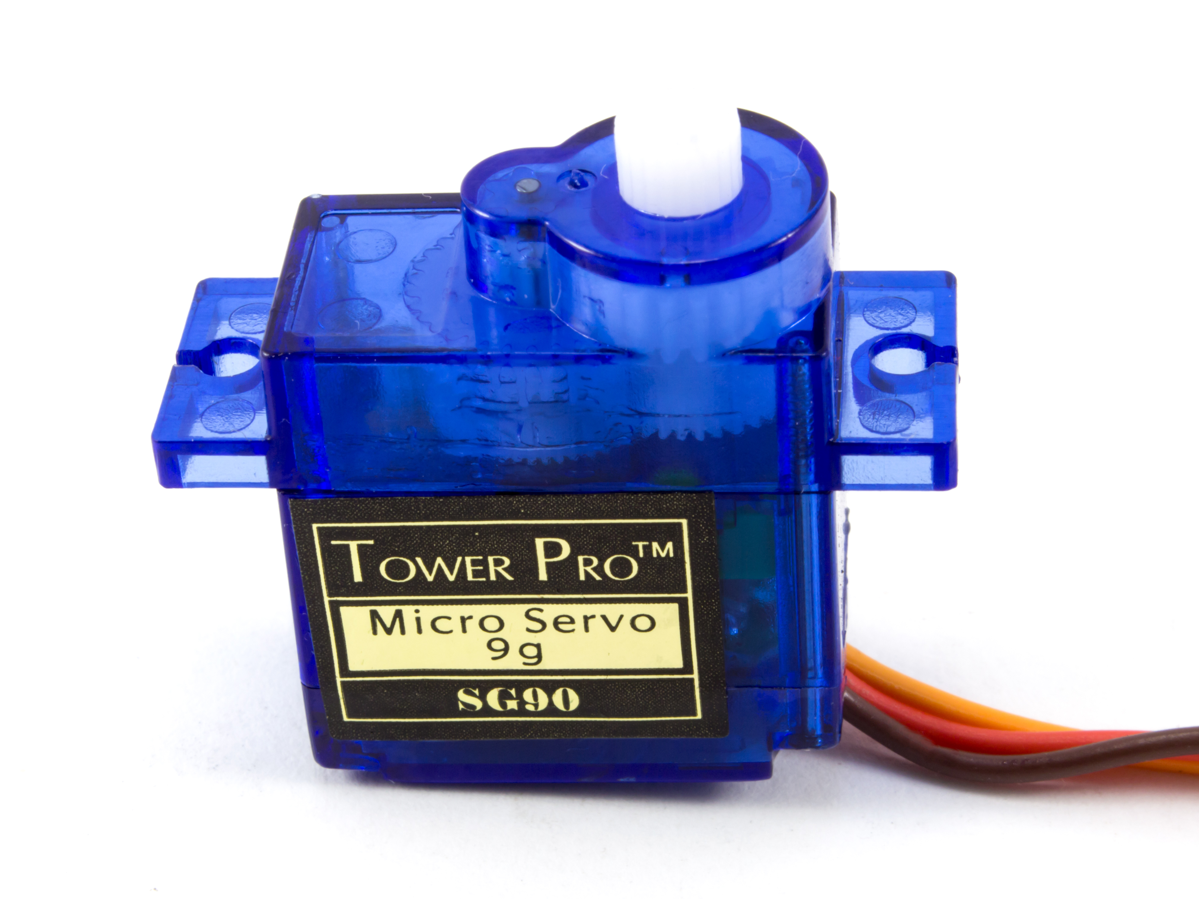 Сервомеханізм аналоговий SG90 9.0g/1.2kg/0.12sec (4.8В) (світлина #3)