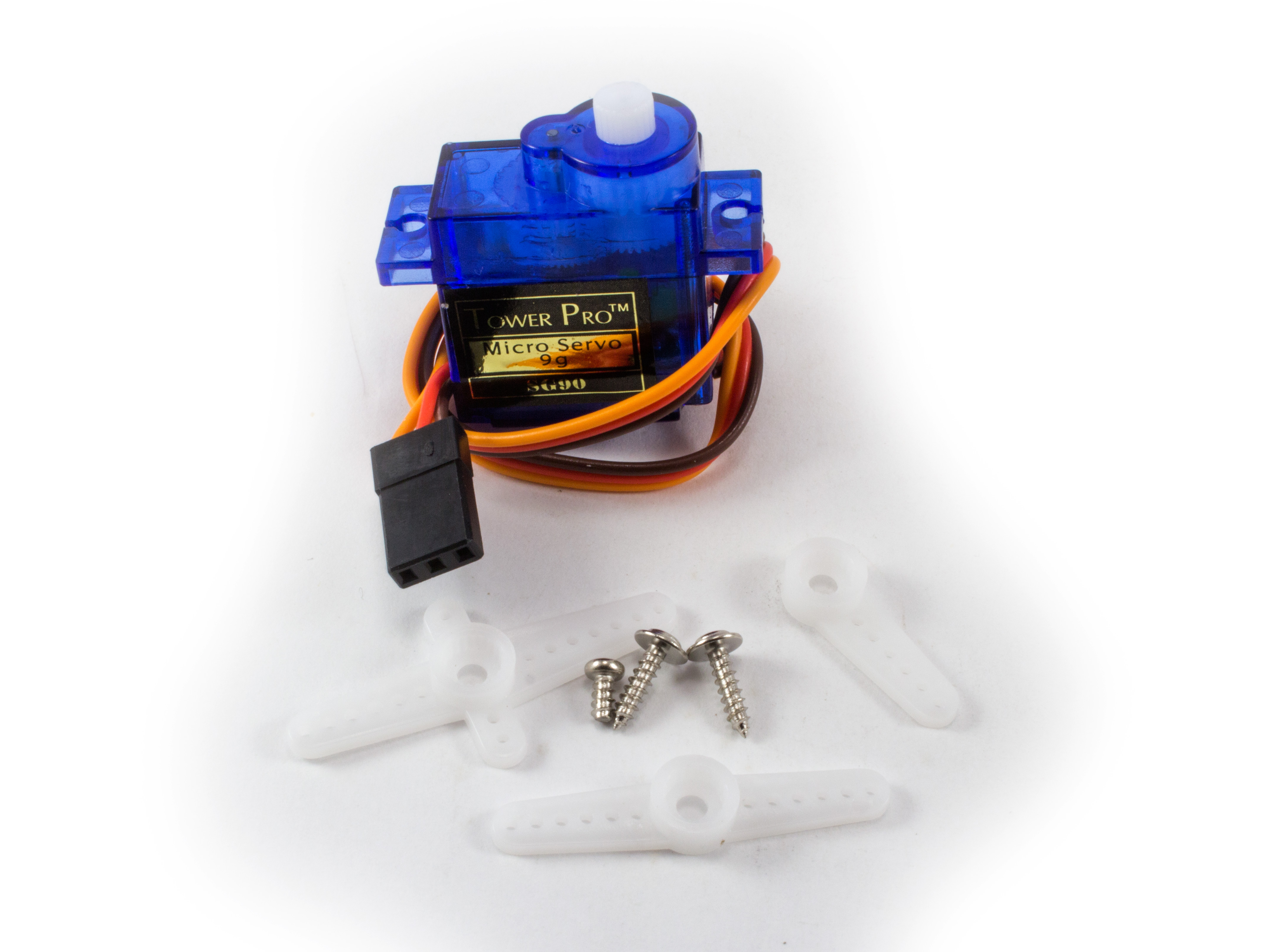 Сервомеханізм аналоговий SG90 9.0g/1.2kg/0.12sec (4.8В) (світлина #4)