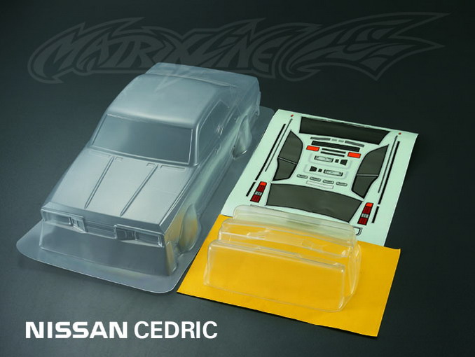 Корпус 1/10 Nissan Cedric 1979 (світлина #3)