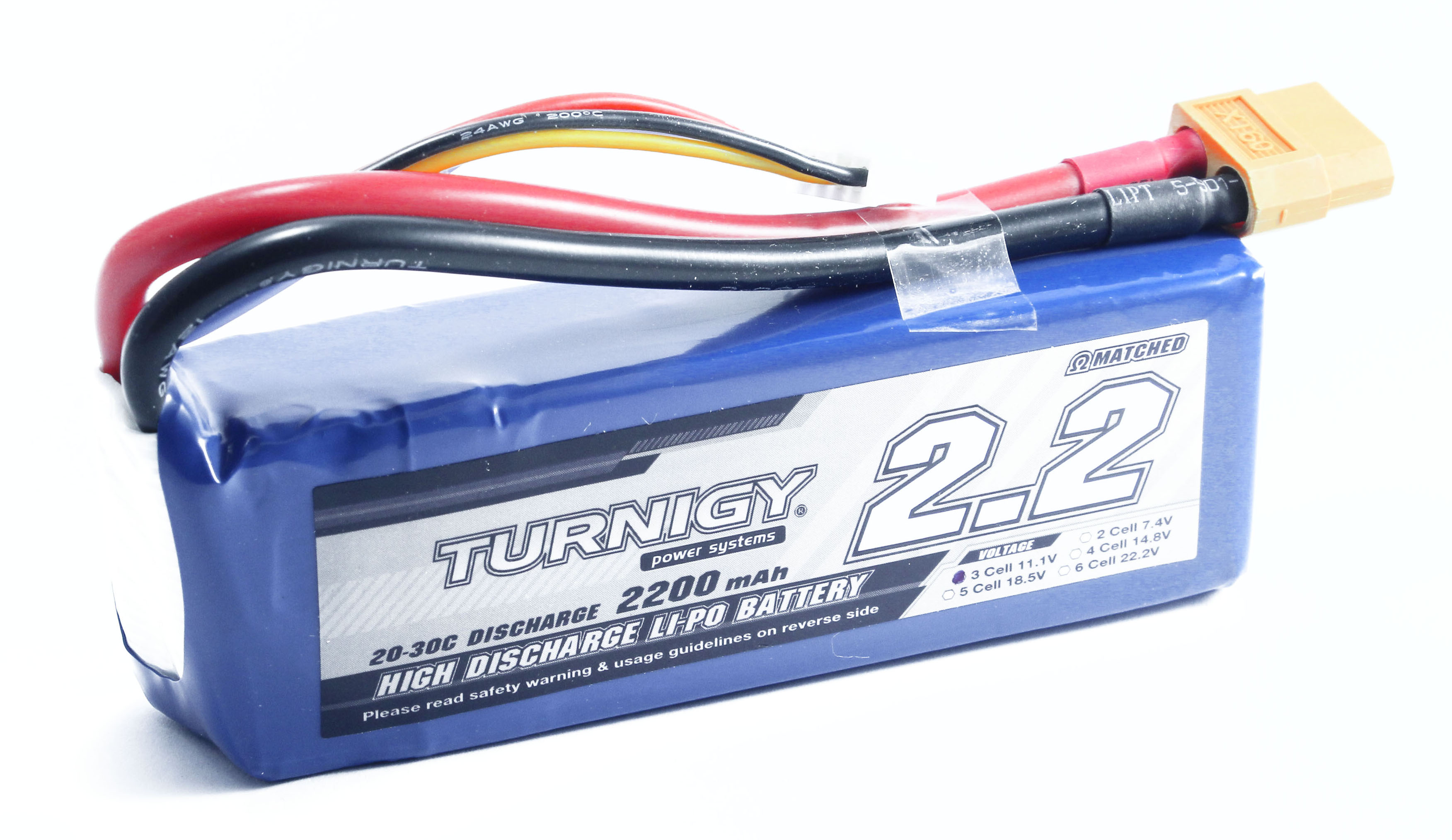 Акумулятор Turnigy 2200mAh 3S 20C (світлина #1)