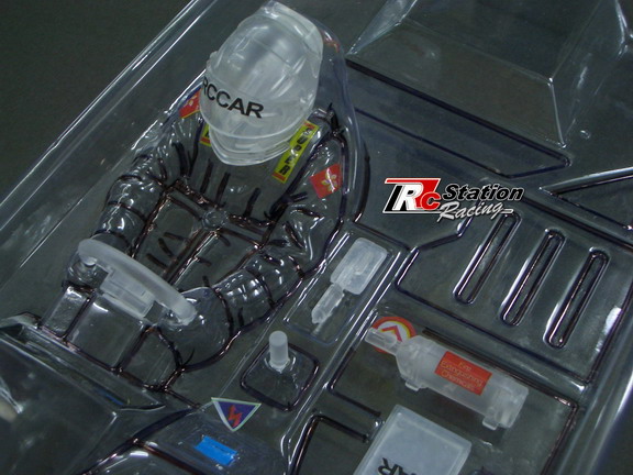 Салон для автомоделей 1/10 прозорий (світлина #5)