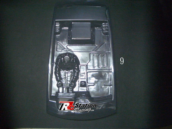 Салон для автомоделей 1/10 прозорий (світлина #9)