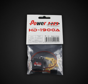 Сервомеханізм аналоговий Power HD-1900A 9.0g/1.2kg/0.11sec (4.8В) (світлина #3)