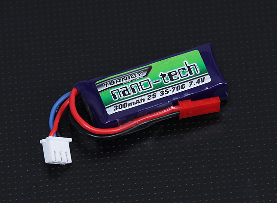 Акумулятор Turnigy nano-tech 300mAh 2S 35C (світлина #1)