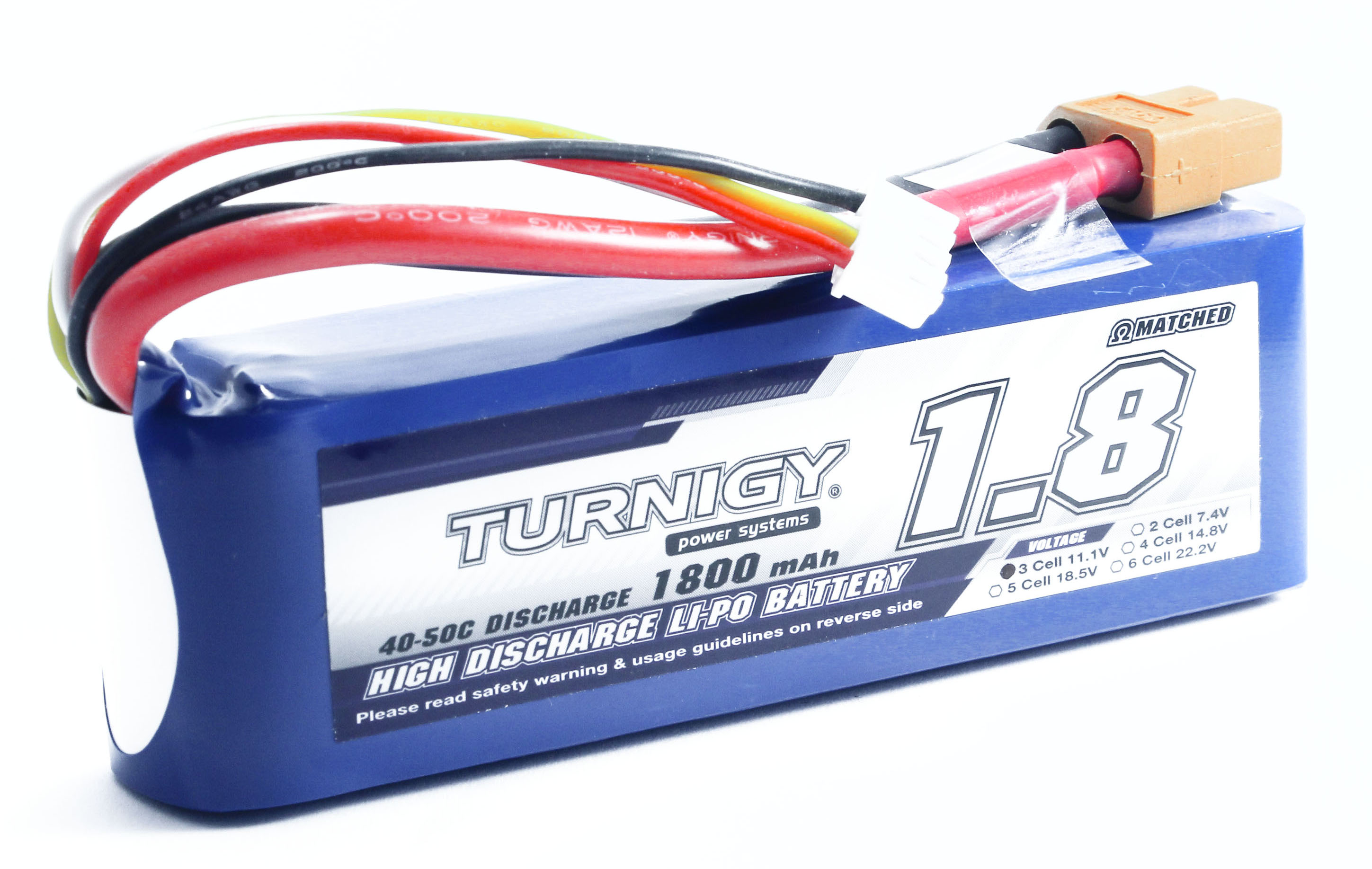 Акумулятор Turnigy 1800mAh 3S 40C (світлина #1)