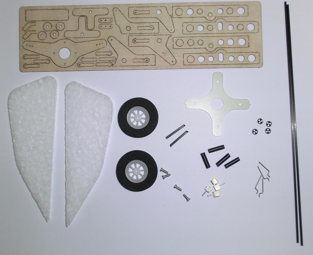 Запчастини для авіамоделей серії Crack Yak LITE (світлина #1)