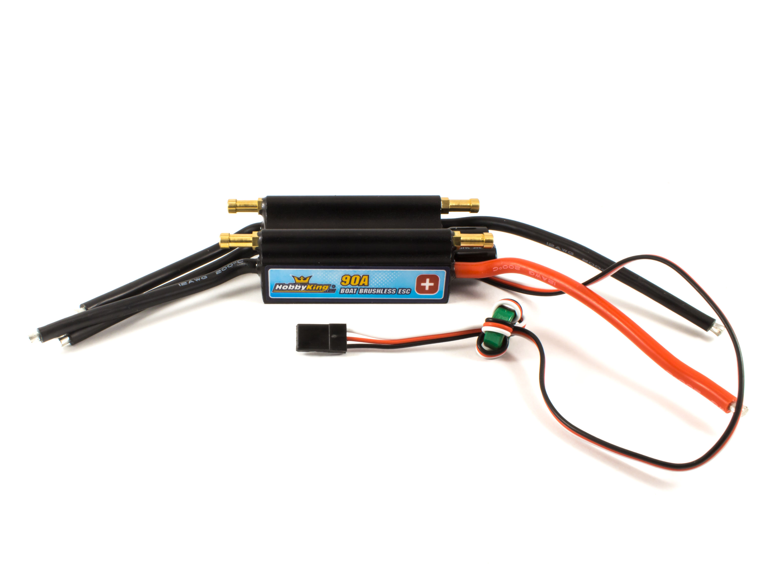 Регулятор швидкості HobbyKing 90A з водяним охолодженням (світлина #2)