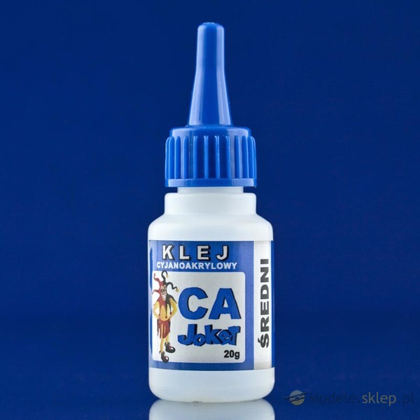 Клей цианоакрилатний Joker середньої густини 20г (світлина #1)