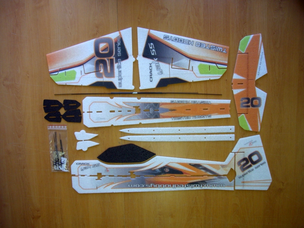 Модель для 3D-пілотажу Crack Yak 55 (світлина #3)