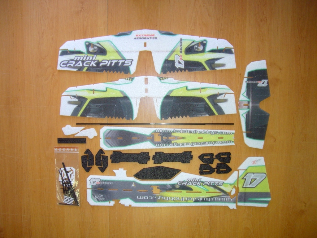 Модель для 3D-пілотажу з Crack Pitts Mini (зелена) (світлина #3)