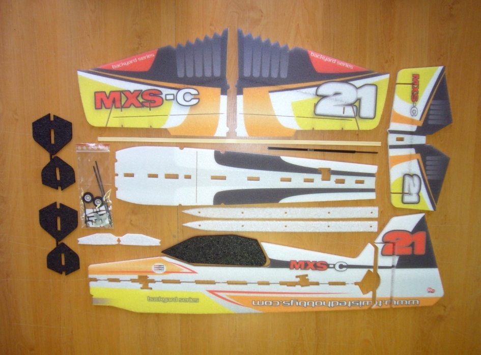 Модель для 3D-пілотажу MXS-C (Orange) (світлина #3)