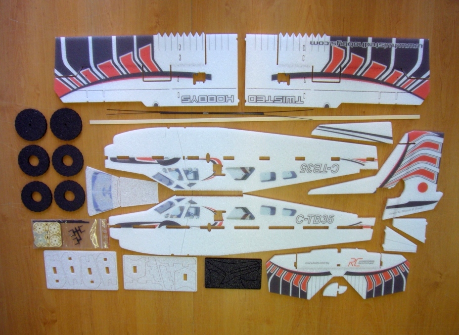 Модель для 3D-пілотажу Crack Turbo Beaver (червона) (світлина #4)