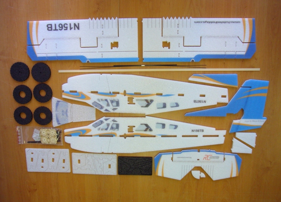 Модель для 3D-пілотажу Crack Turbo Beaver (голуба) (світлина #4)