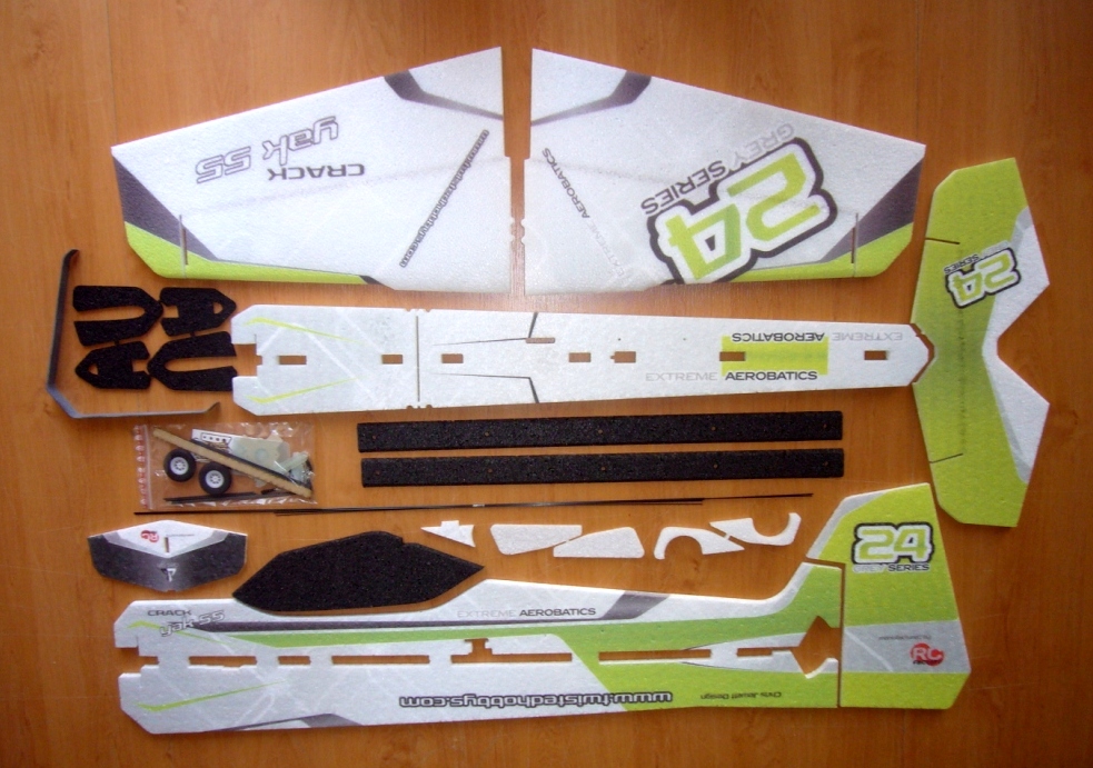 Модель для 3D-пілотажу Crack Yak Big (зелена) (світлина #3)