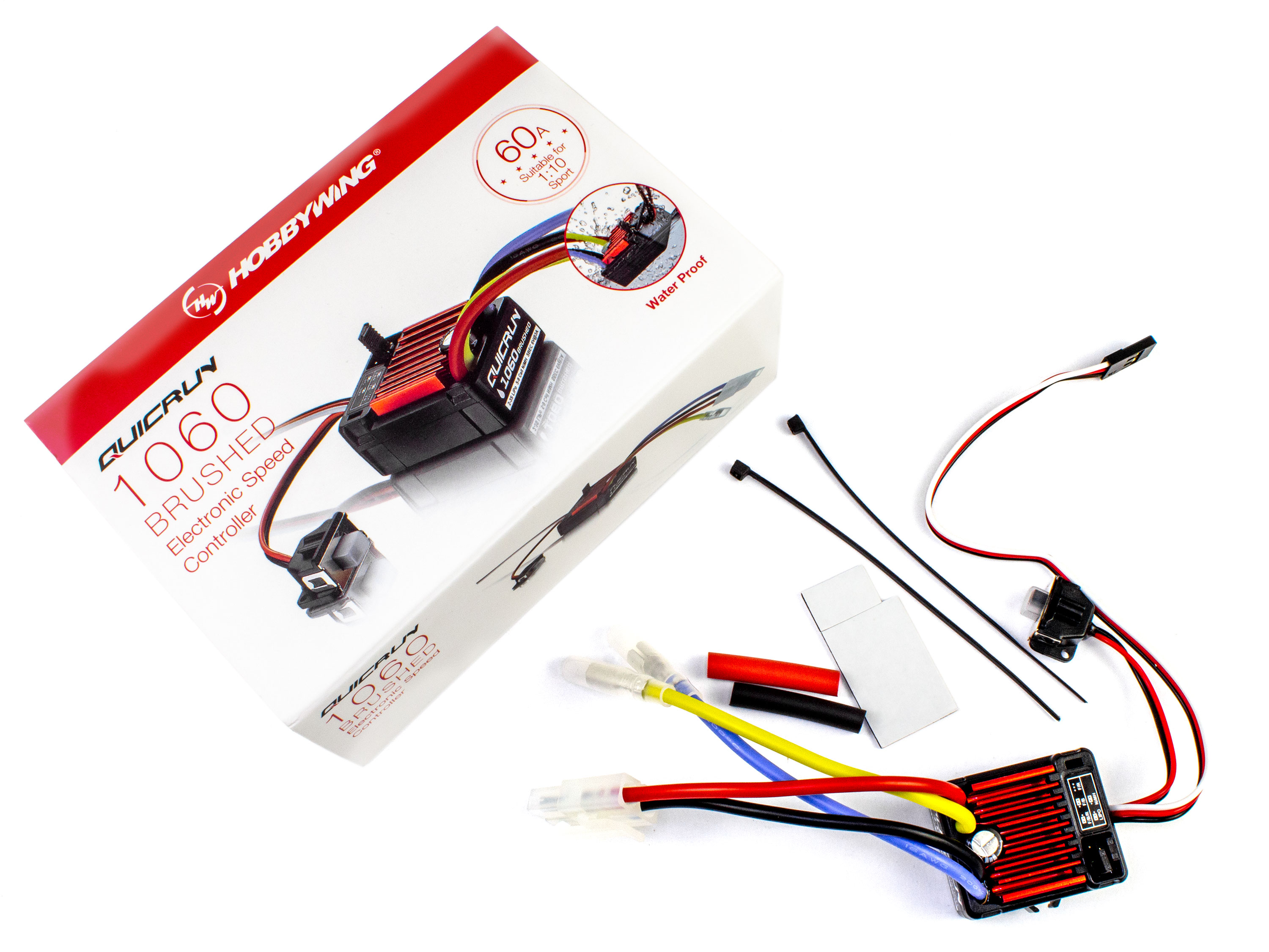 Регулятор колекторний HobbyWing QuicRun WP 1060 (світлина #6)