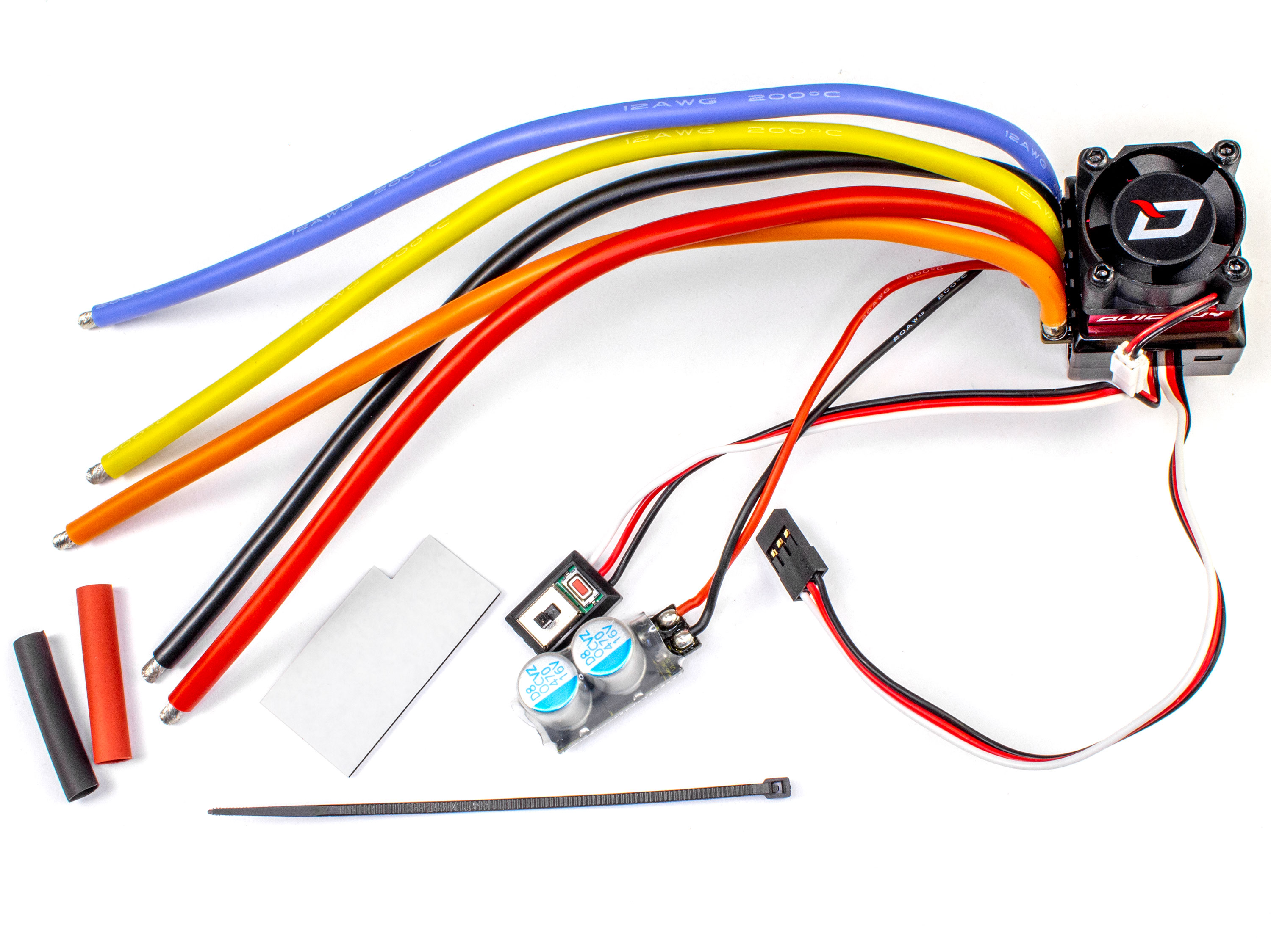 Регулятор безколекторний сенсорний HobbyWing QuicRun 10BL60 (світлина #4)