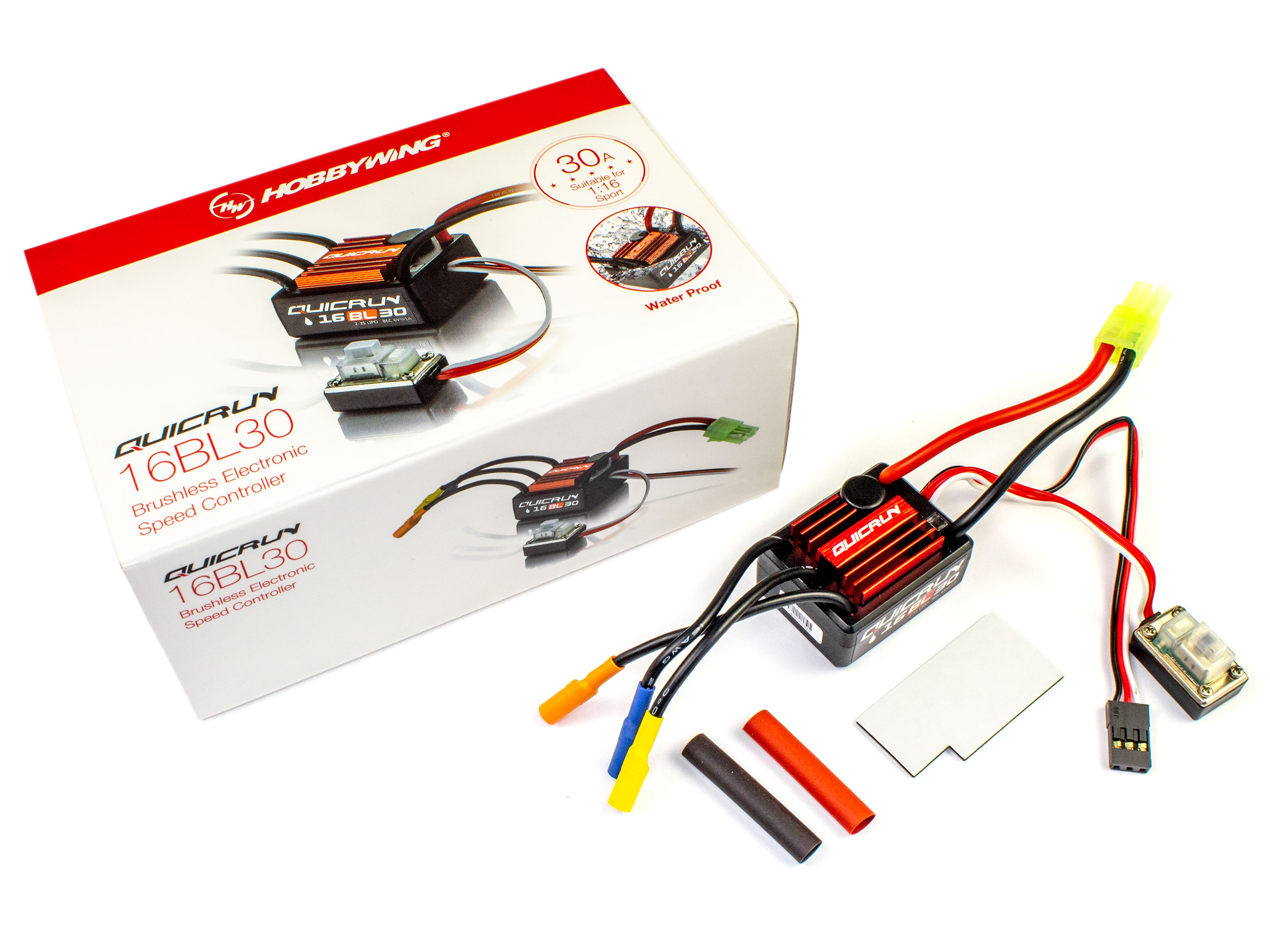 Регулятор безколекторний HobbyWing QuicRun WP 16BL30 (світлина #4)
