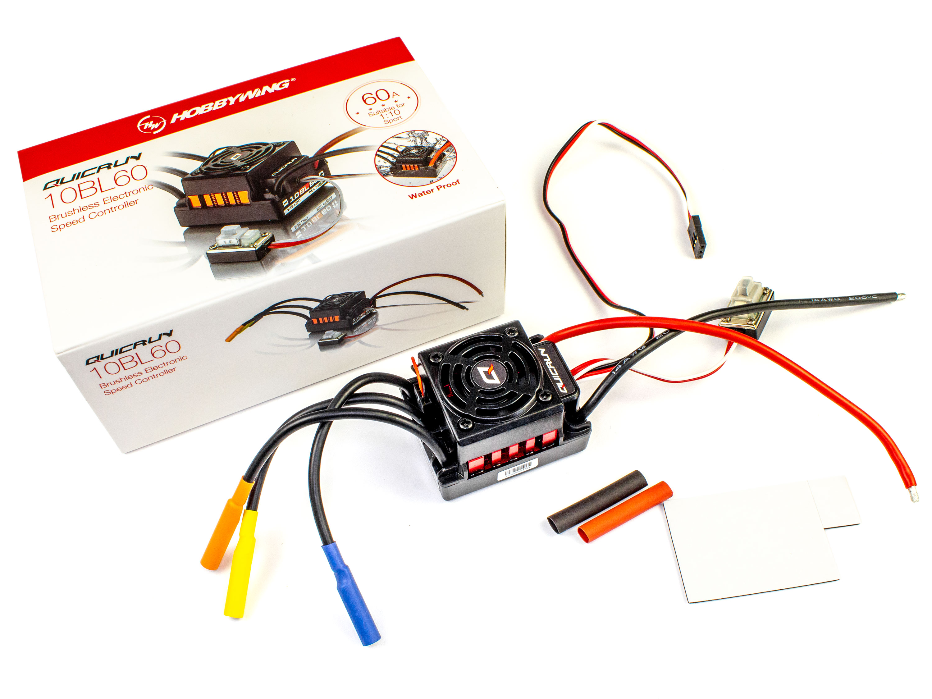 Регулятор безколекторний HobbyWing QuicRun WP 10BL60 (світлина #4)
