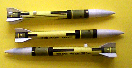 Зібрана (готова до польоту) модель ракети «Patriot» (світлина #1)