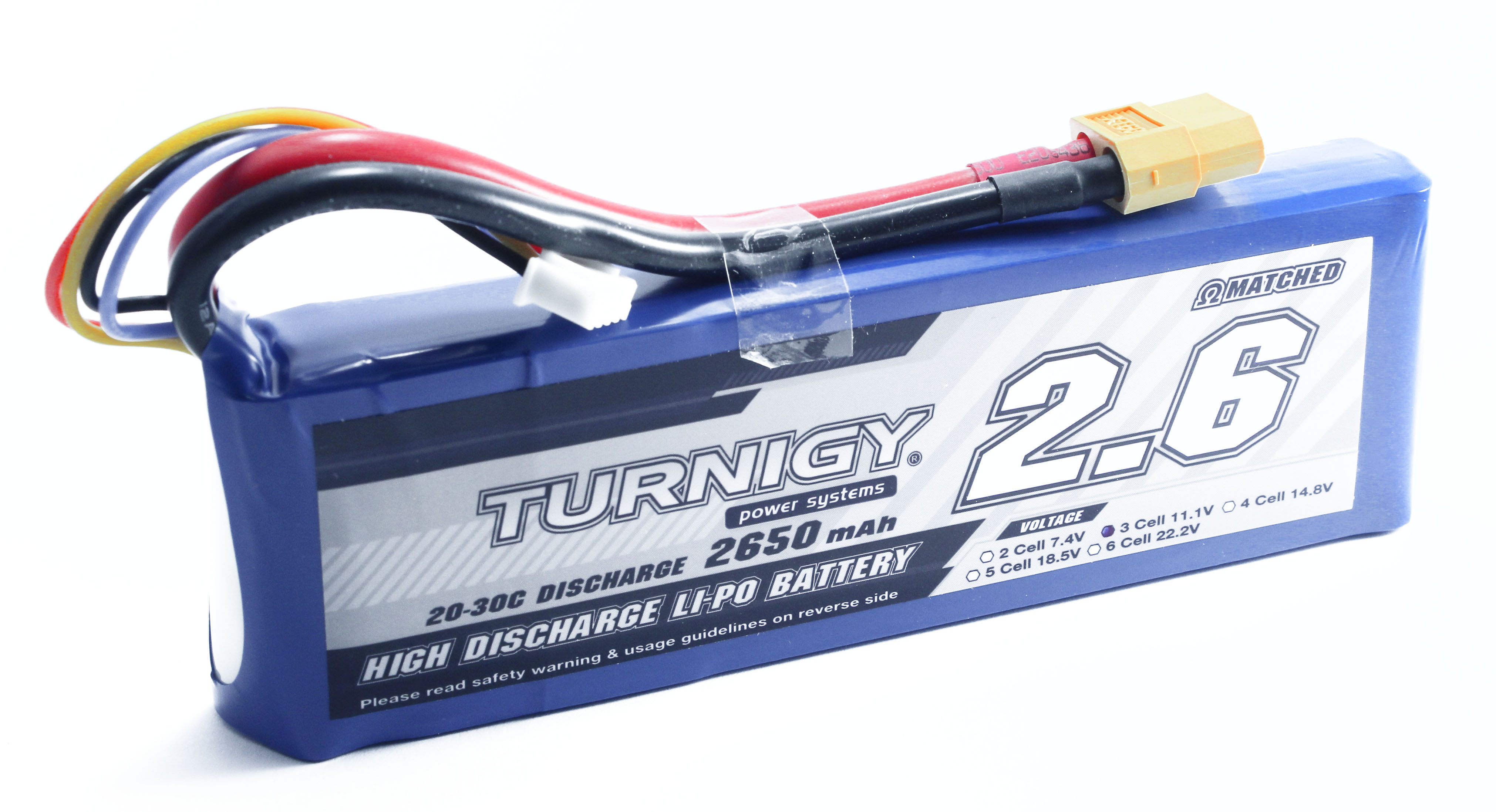 Акумулятор Turnigy 2650mAh 3S 20C (світлина #1)