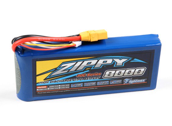Акумулятор ZIPPY Flightmax 8000mAh 3S 30C (світлина #1)