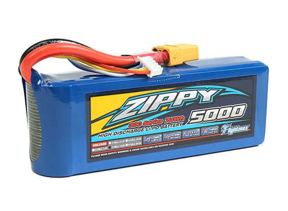 Акумулятор ZIPPY Flightmax 5000mAh 4S 30C (світлина #1)