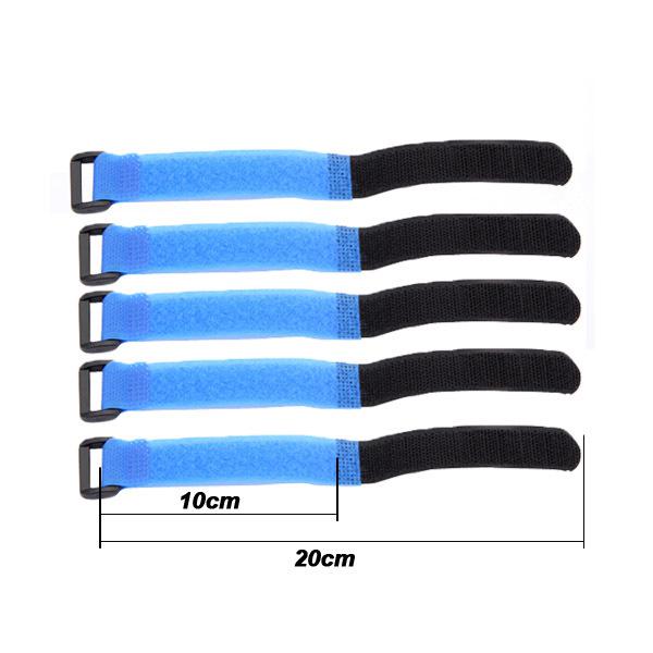 Ремінець (20см) для фіксації акумулятора на липучці (зелений) (світлина #2)