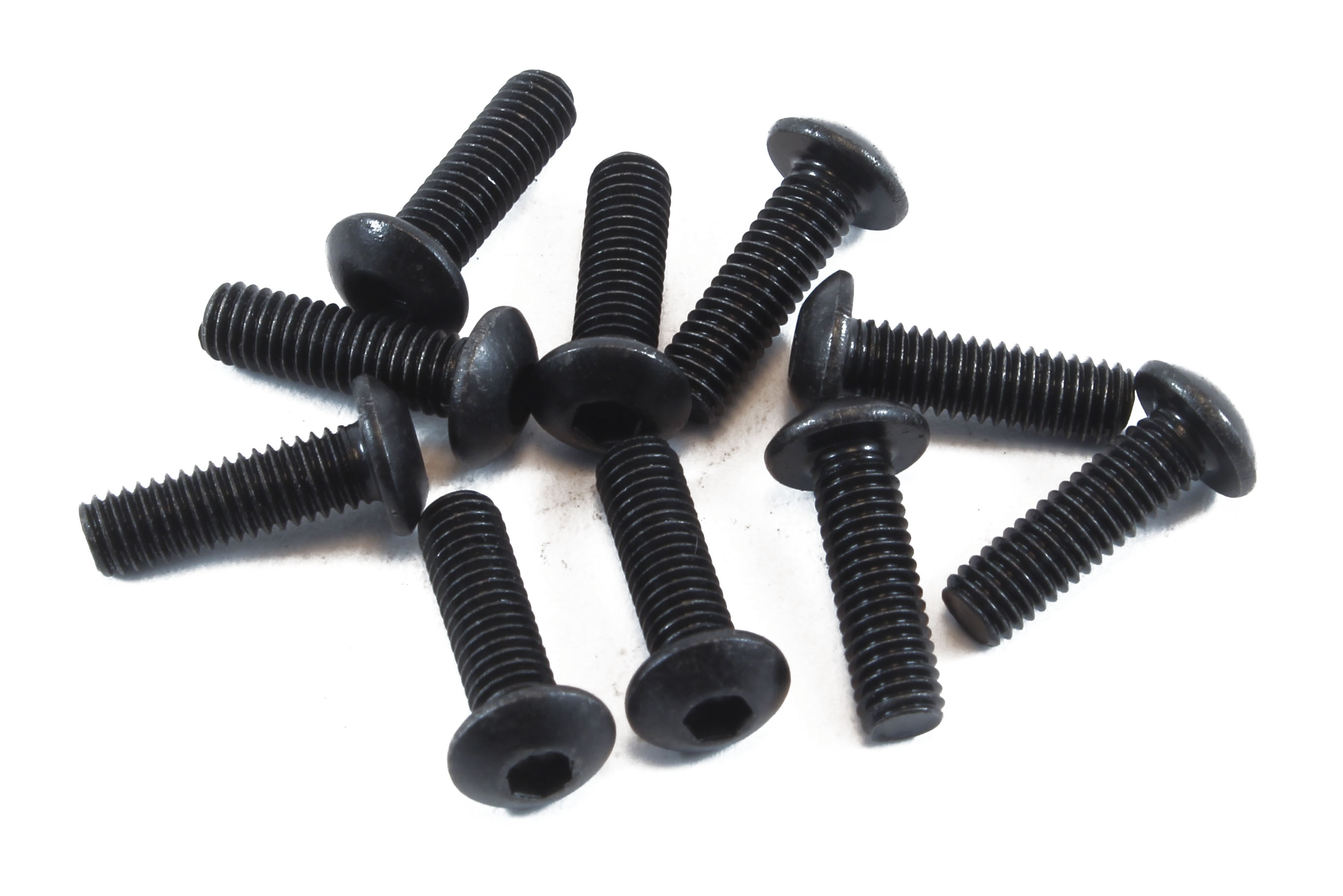 Гвинт з півкруглою головкою з внутр. шестигранником М3х10(10шт.) (світлина #1)