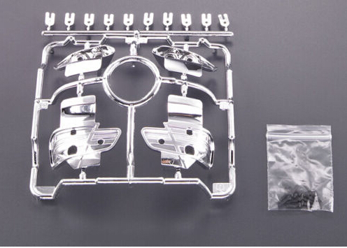 Комплект світловідбивачів для передньої і задньої оптики BMW M3 (світлина #1)